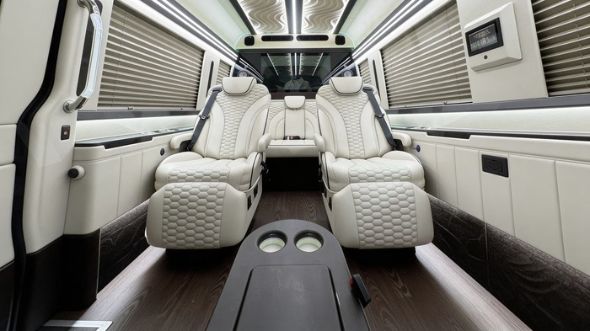 jackson 8 passenger sprinter van interior