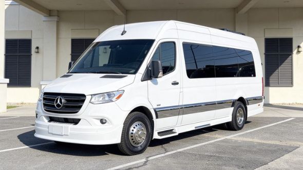 jackson wedding sprinter van rental