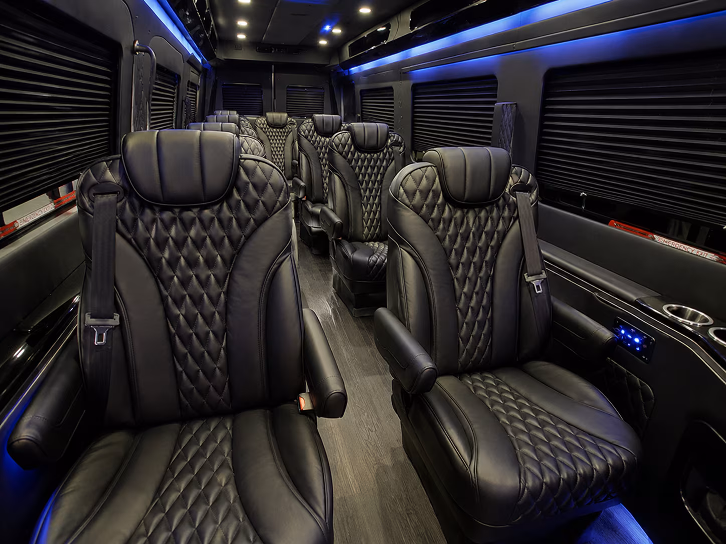 jackson 10 passenger sprinter van interior