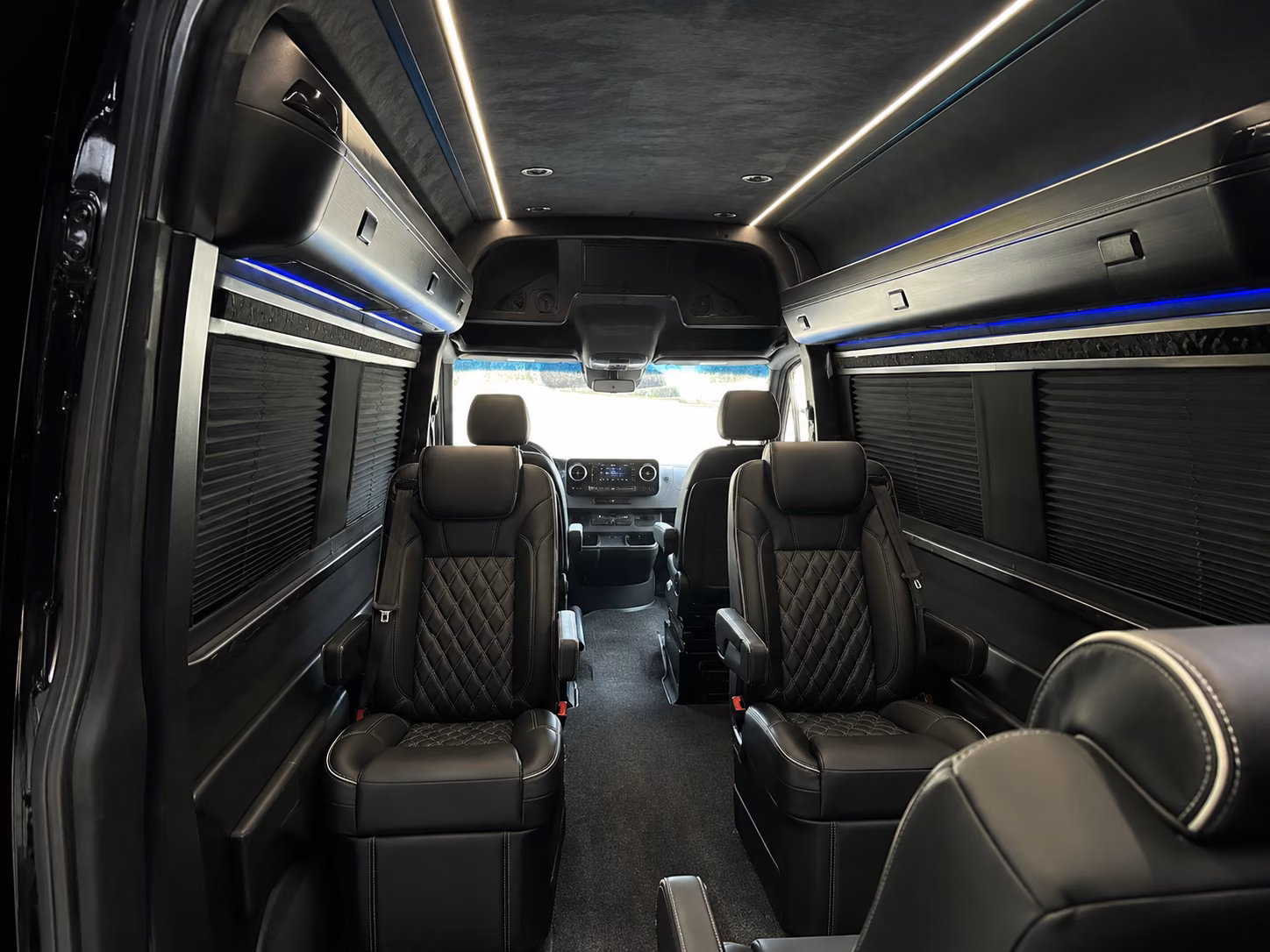jackson 8 passenger sprinter van inside