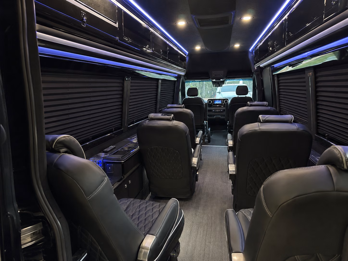 jackson 8 passenger sprinter van interior