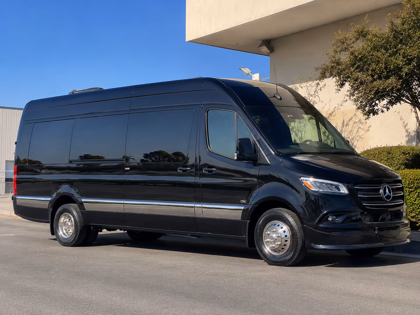 shift change and any hour employee sprinter van transportation in jackson
