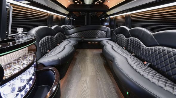 sprinter limousine inside jackson